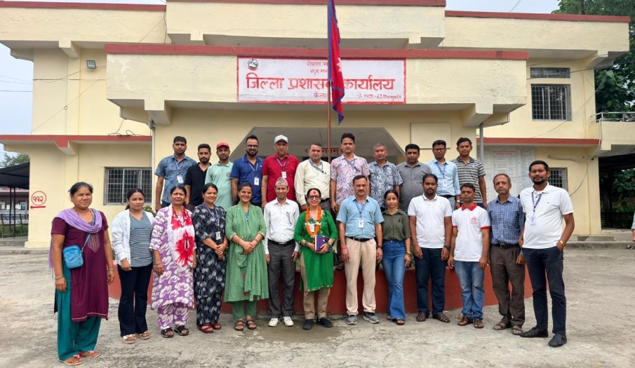 सहायक प्रमुख जिल्ला अधिकारी किरण जोशीको सम्मान एवं विदाई समारोह